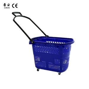 Trolley Plastic Shopping Basket