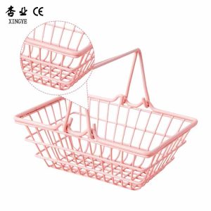 Pink Mini Shopping Basket