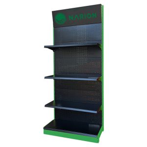 1-sided supermarket display shelf