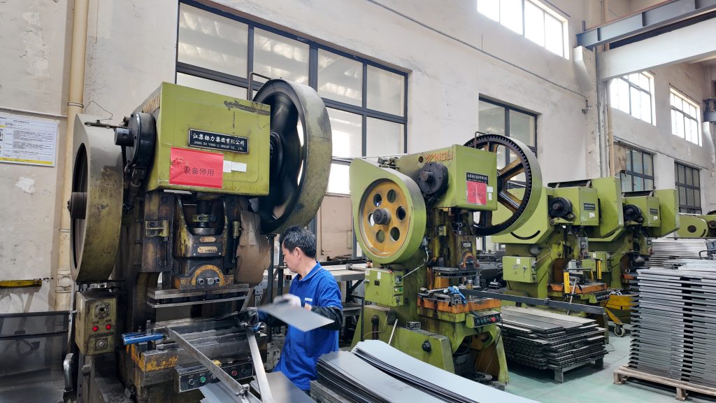 Mechanical punch production line