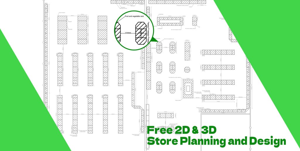 3D layout or a one-stop procurement solution