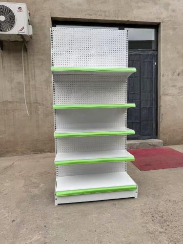 Detachable column gondola shelving assembly system by XINGYE