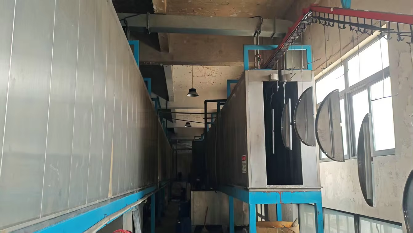 XINGYE shelving pretreatment process before powder coating