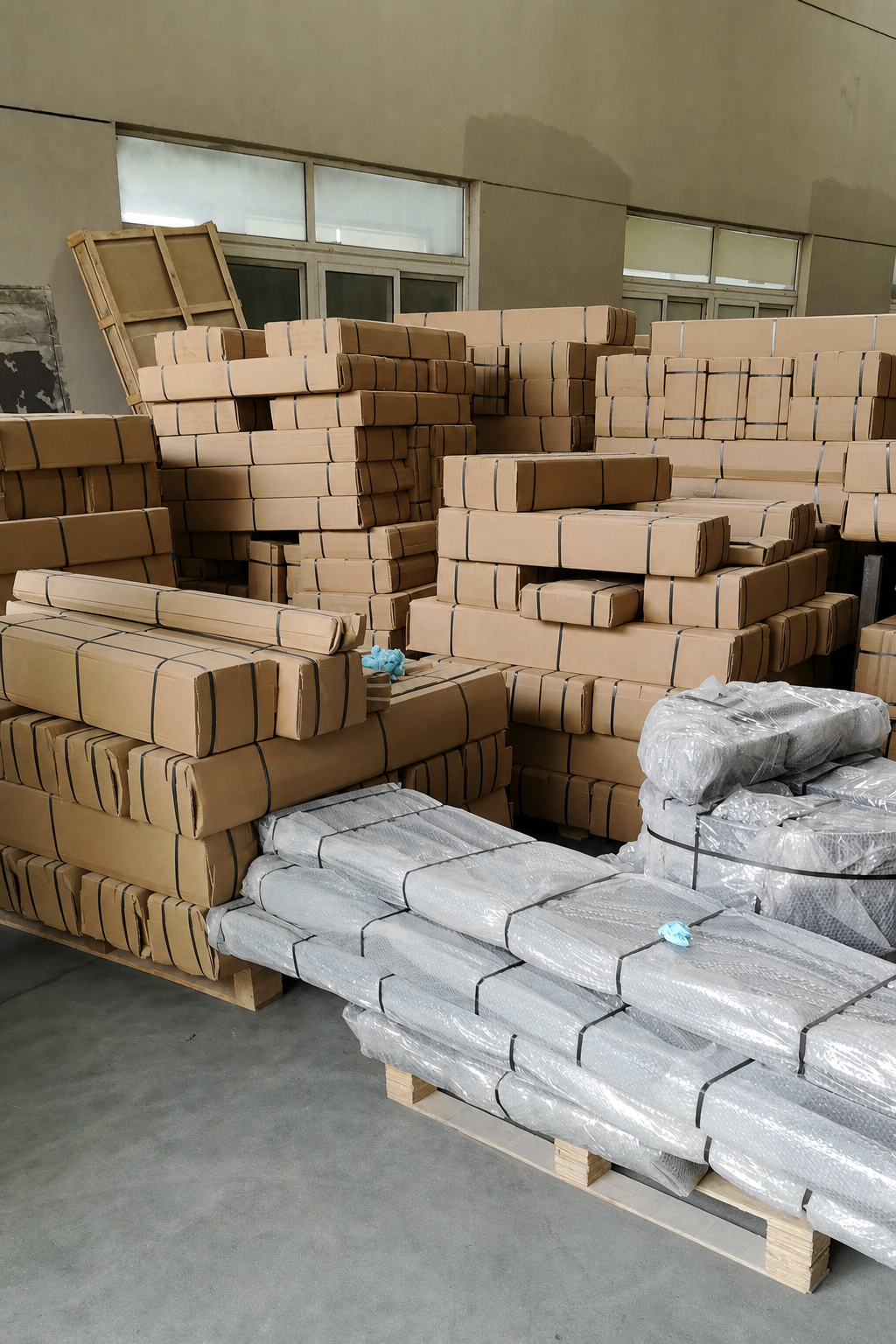 XINGYE supermarket shelving export shipment for a customer in Uzbekistan